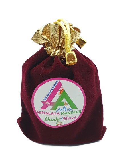 Samt-Etui – Himalaya-Mandeln im Glas 100 g